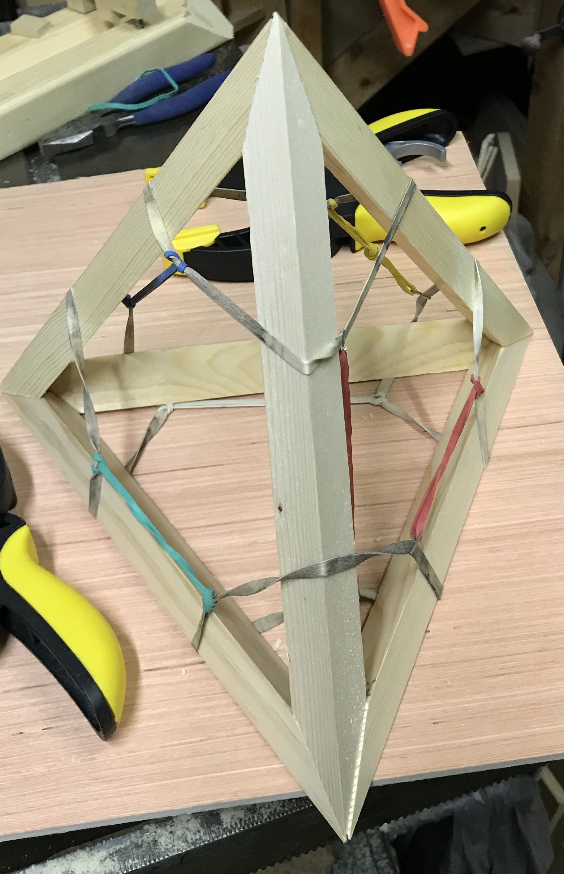 First tetrahedron